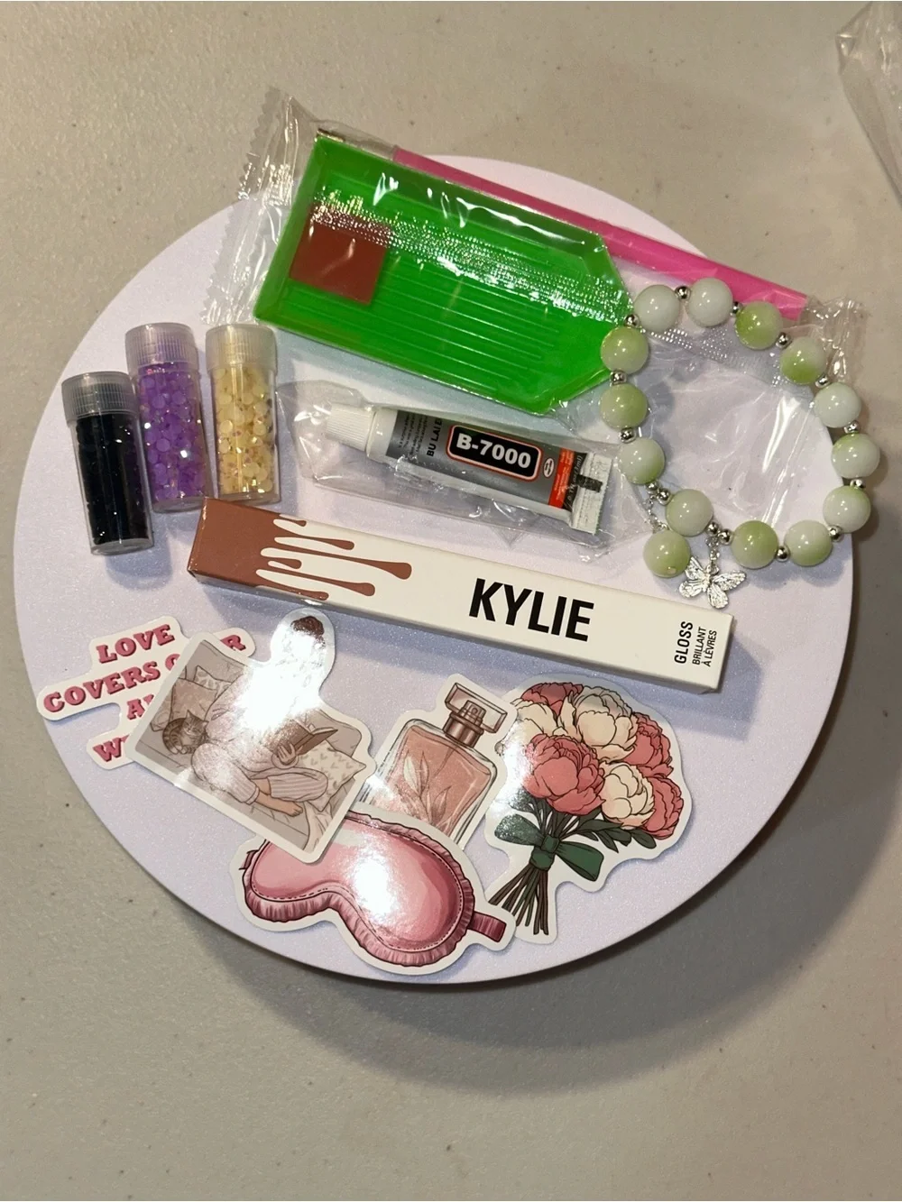 High-end Lippie bebedazzle kit (please read description)